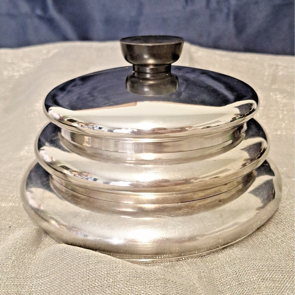 Revere Ware Lot of 3 Lid Replacement Cover Lids Only Saucepan Size Stainless Set
